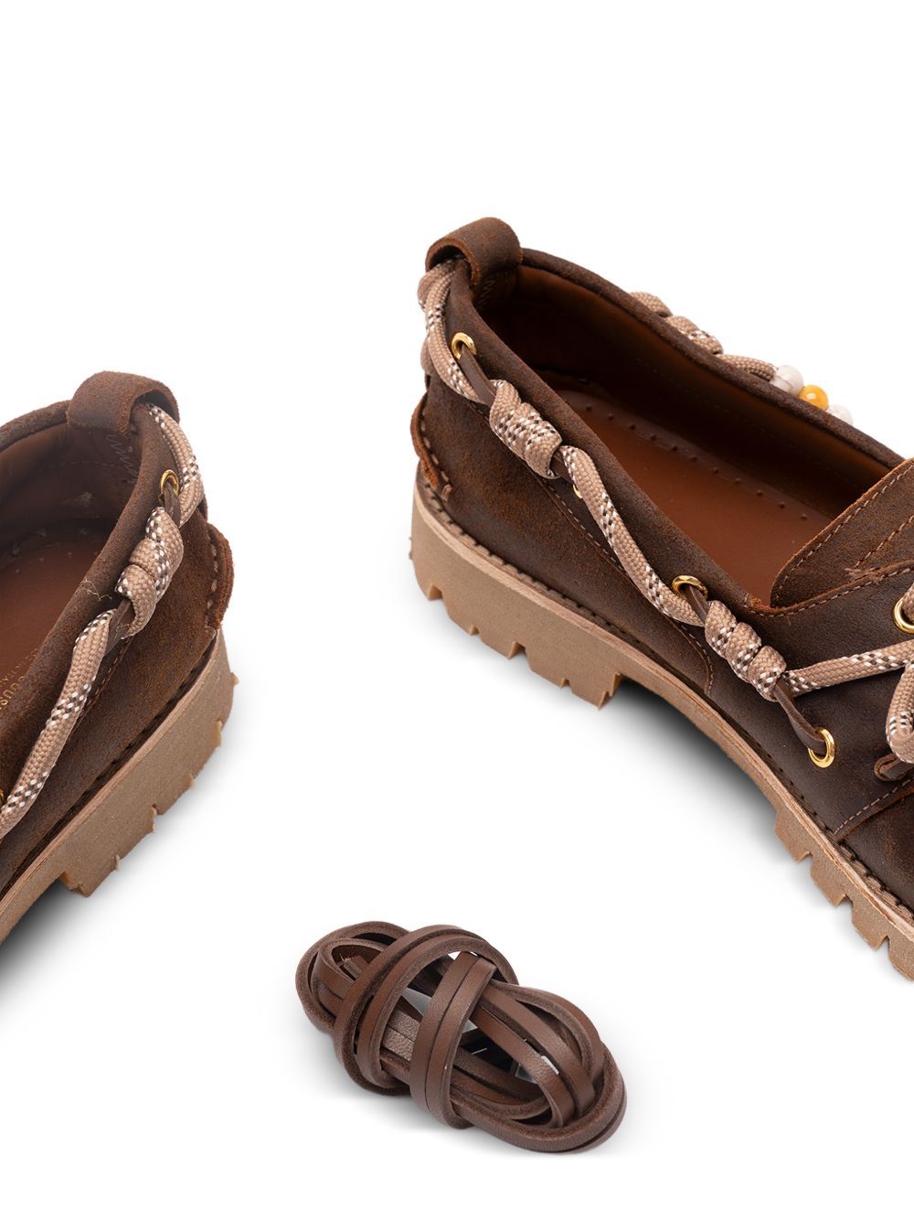 mocassino da crociera marrone GOLDEN GOOSE