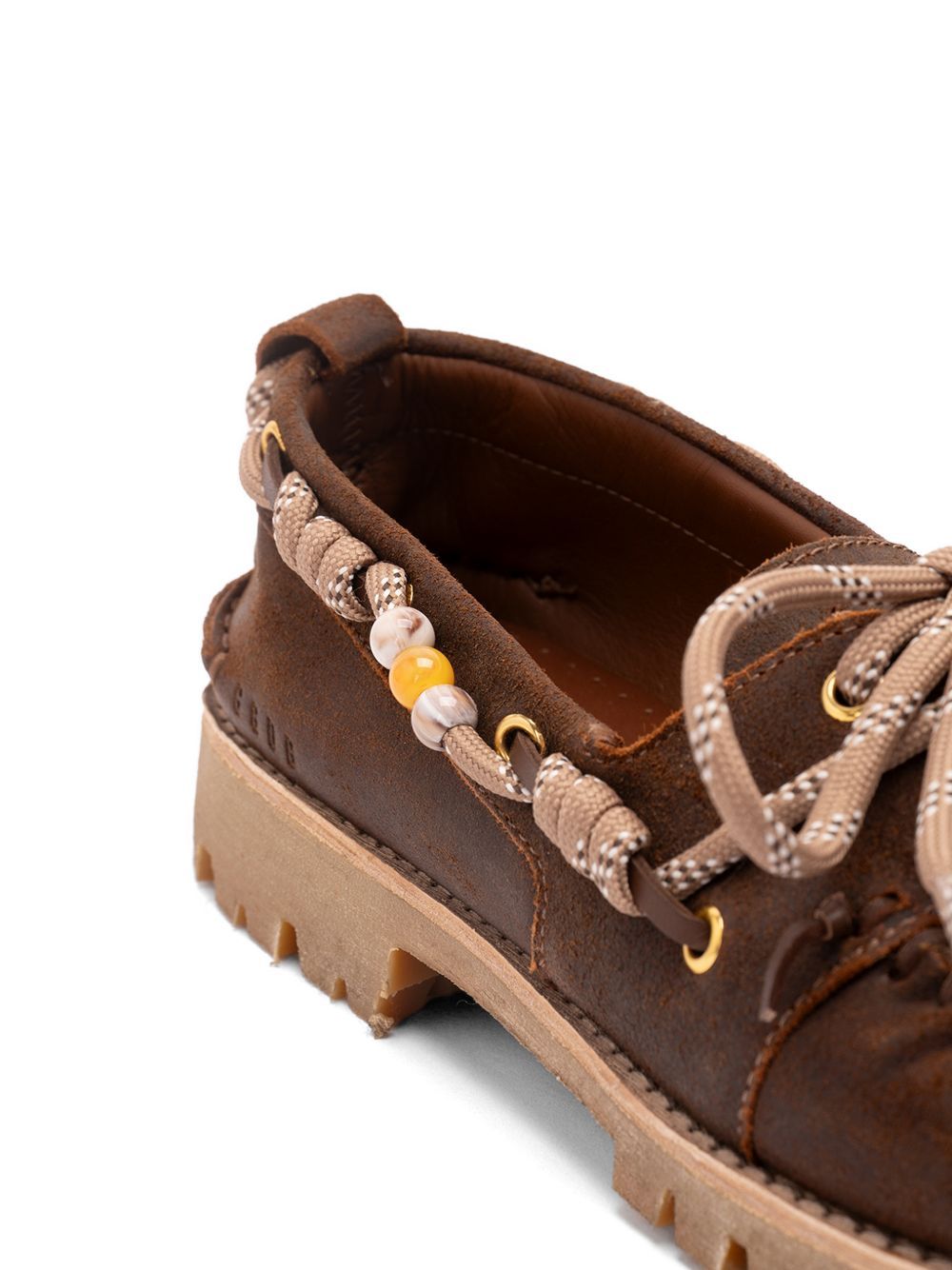 mocassino da crociera marrone GOLDEN GOOSE