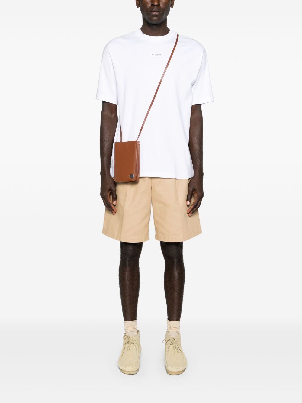 le t-shirt slogan classique optic white t-shirts - men DRÔLE DE MONSIEUR