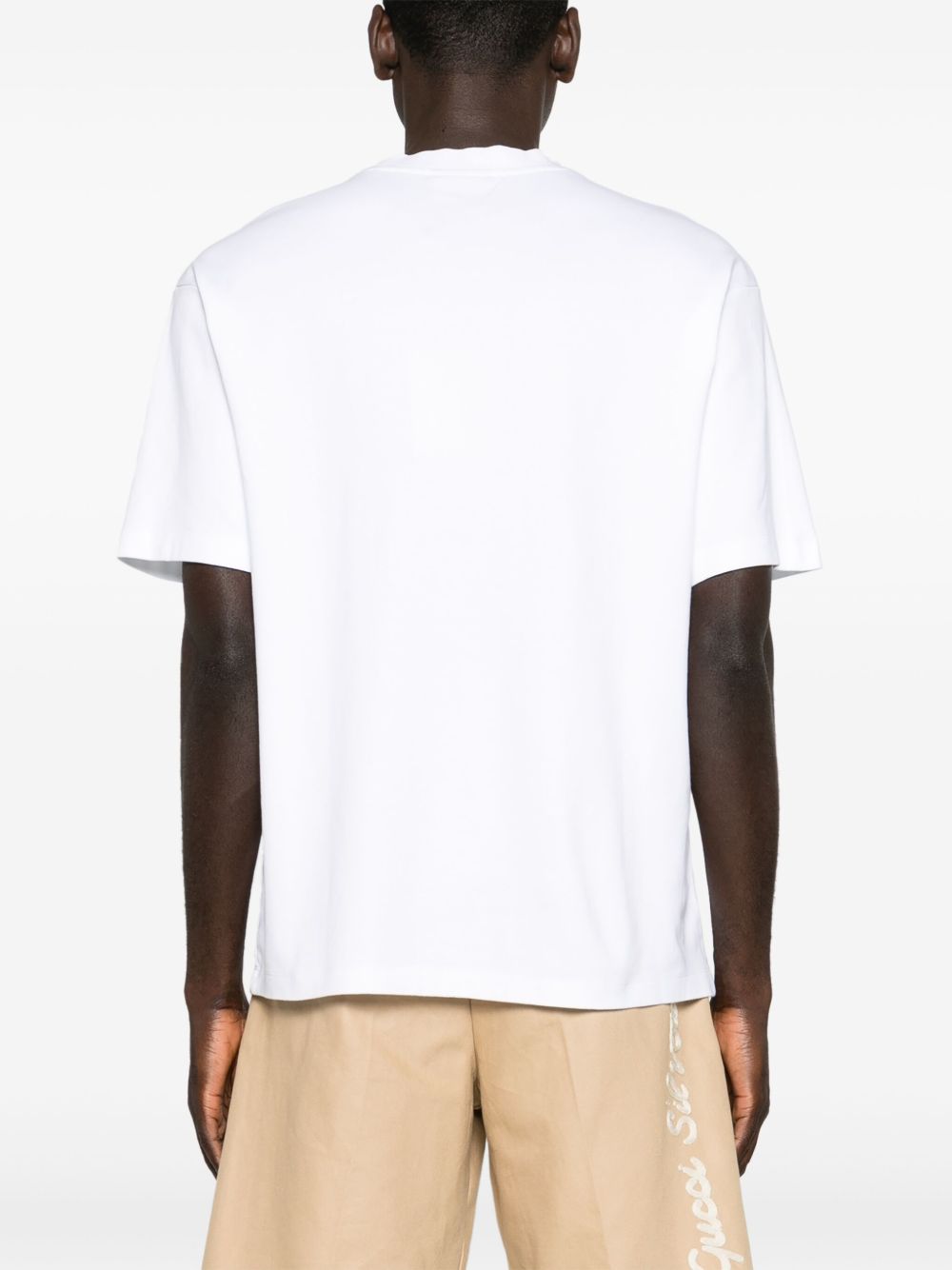 le t-shirt slogan classique optic white t-shirts - men DRÔLE DE MONSIEUR