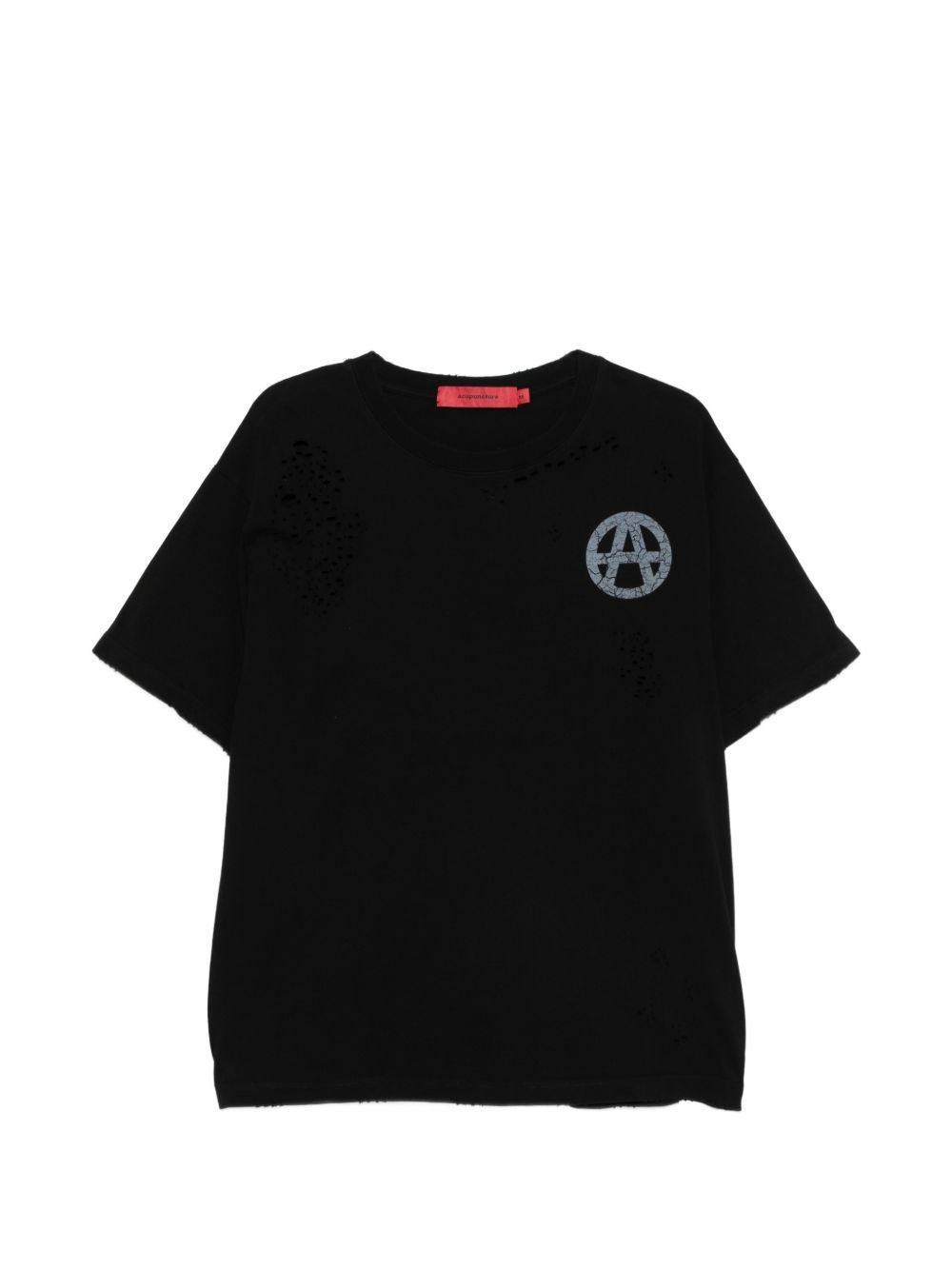t-shirt anarchy black 