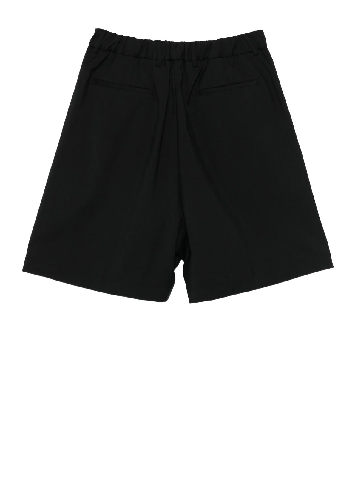ake virgin wool shorts black shorts - men PAURA