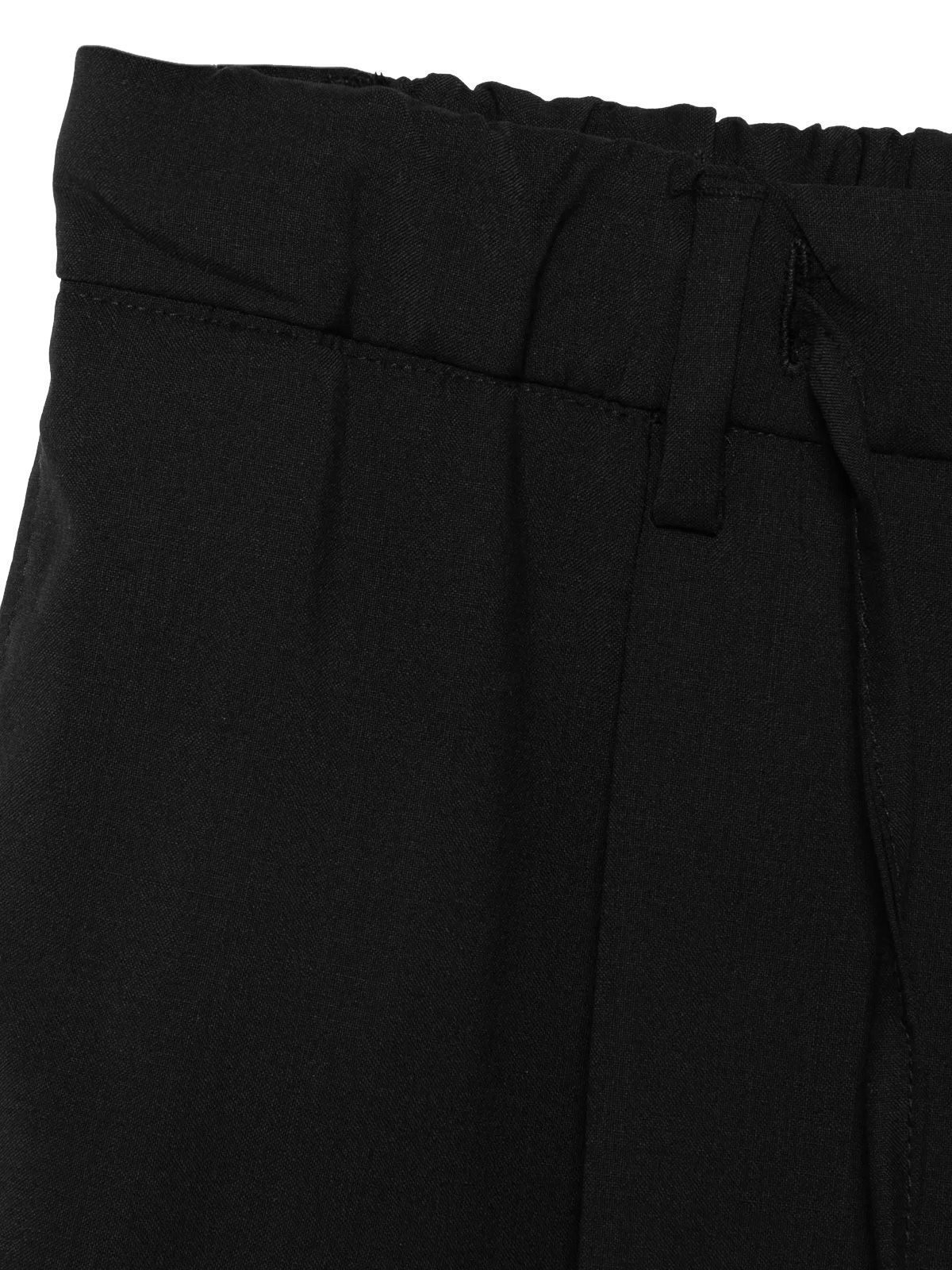 ake virgin wool shorts black shorts - men PAURA