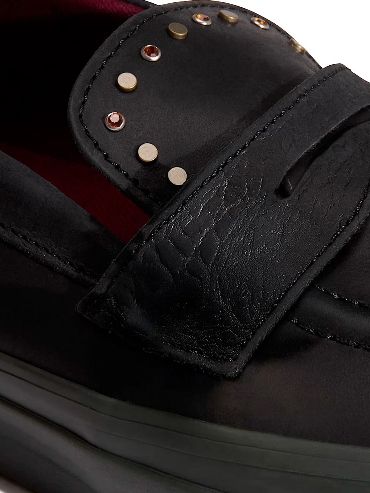 premium loafer vn000vatblk black shoes - men VANS