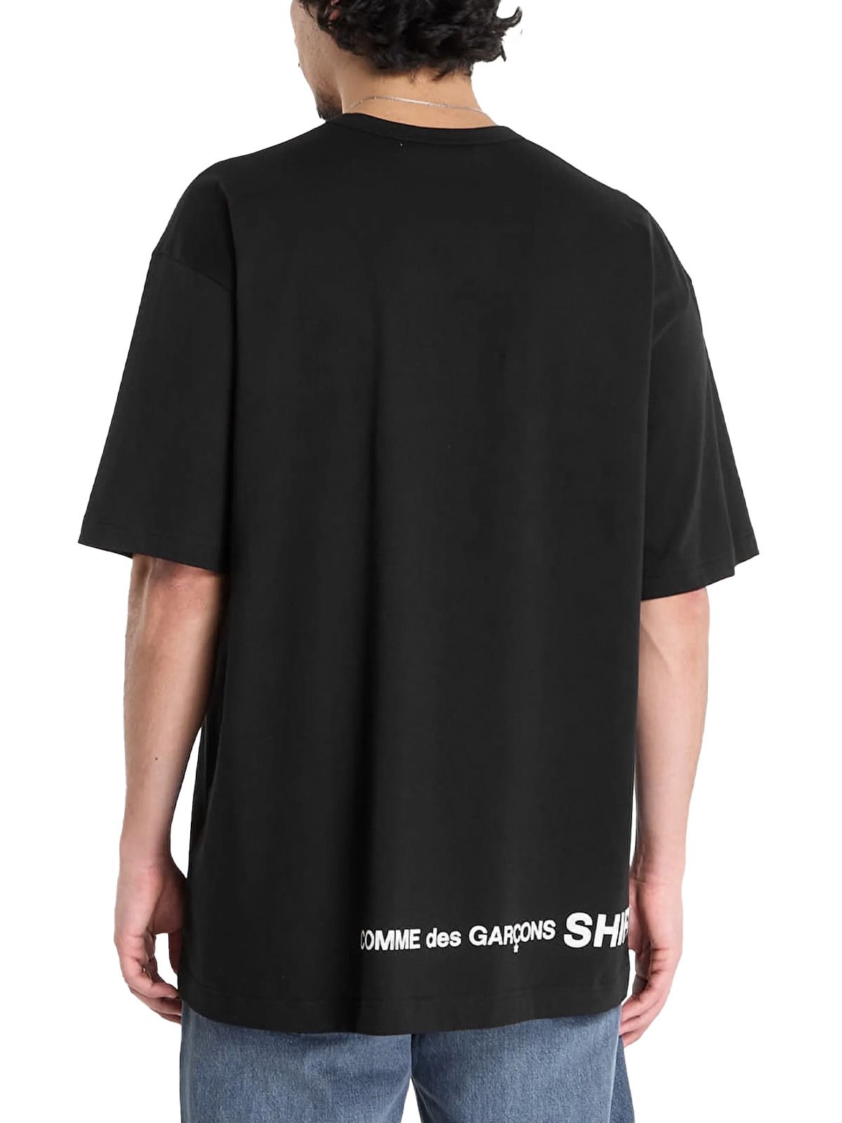 T-shirt nera COMME DES GARCONS SHIRT