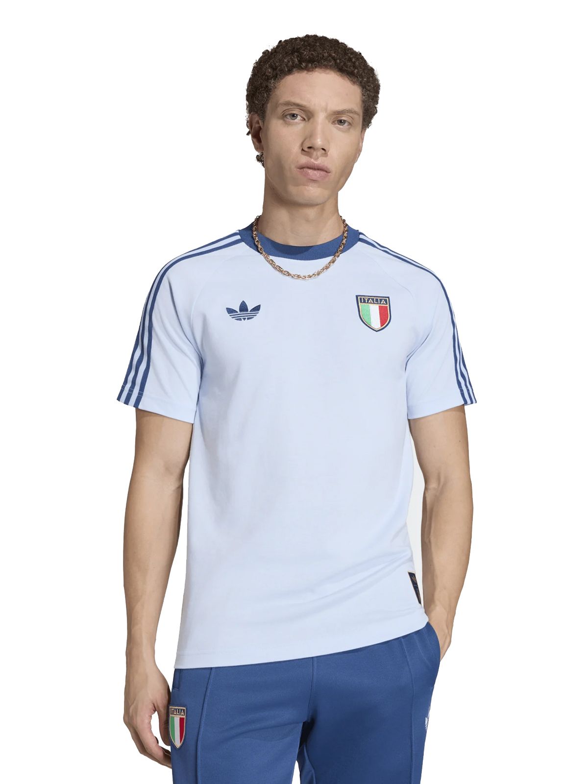 Figc og tee blue ADIDAS ORIGINALS