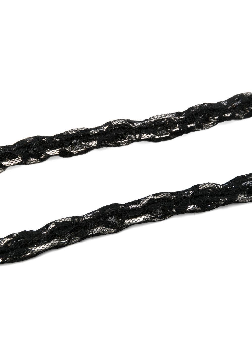 lace ladon onyx bloom fleura black jewellery - unisex OUR LEGACY