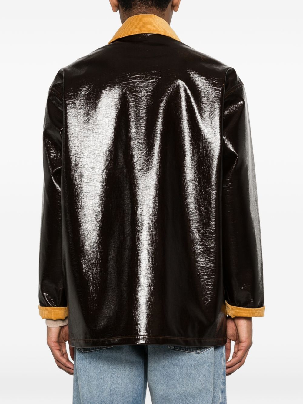 jacket vinyl leisure brown  SUNFLOWER