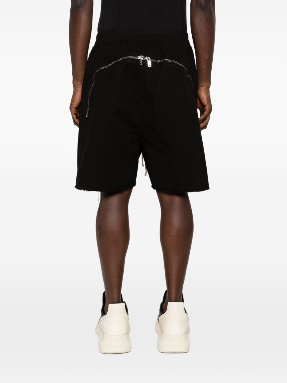 long boxers butt zip black  DRKSHDW