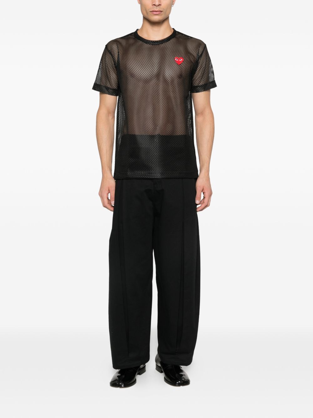 t-shirt black  COMME DES GARCONS PLAY