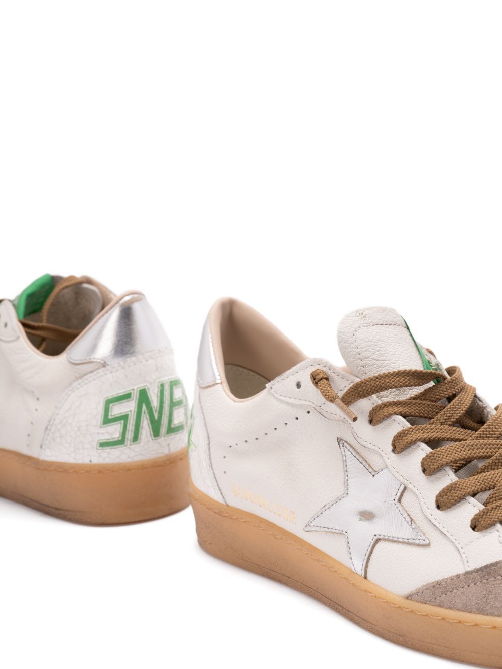 sneakers ballstar beige/white GOLDEN GOOSE