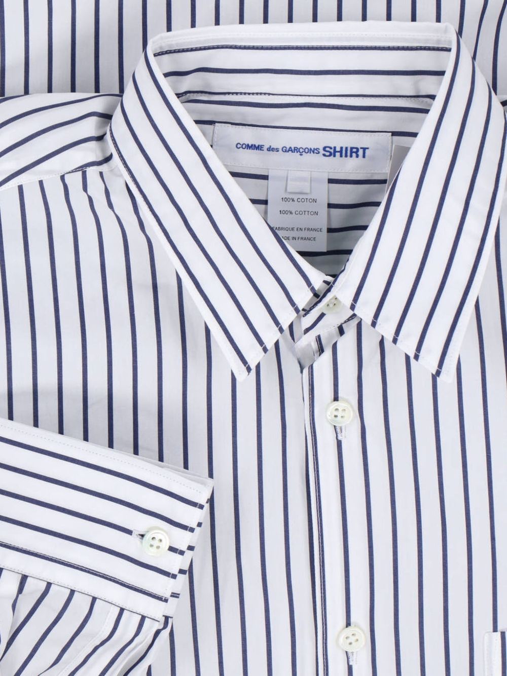 shirt stripe white/black  COMME DES GARCONS SHIRT