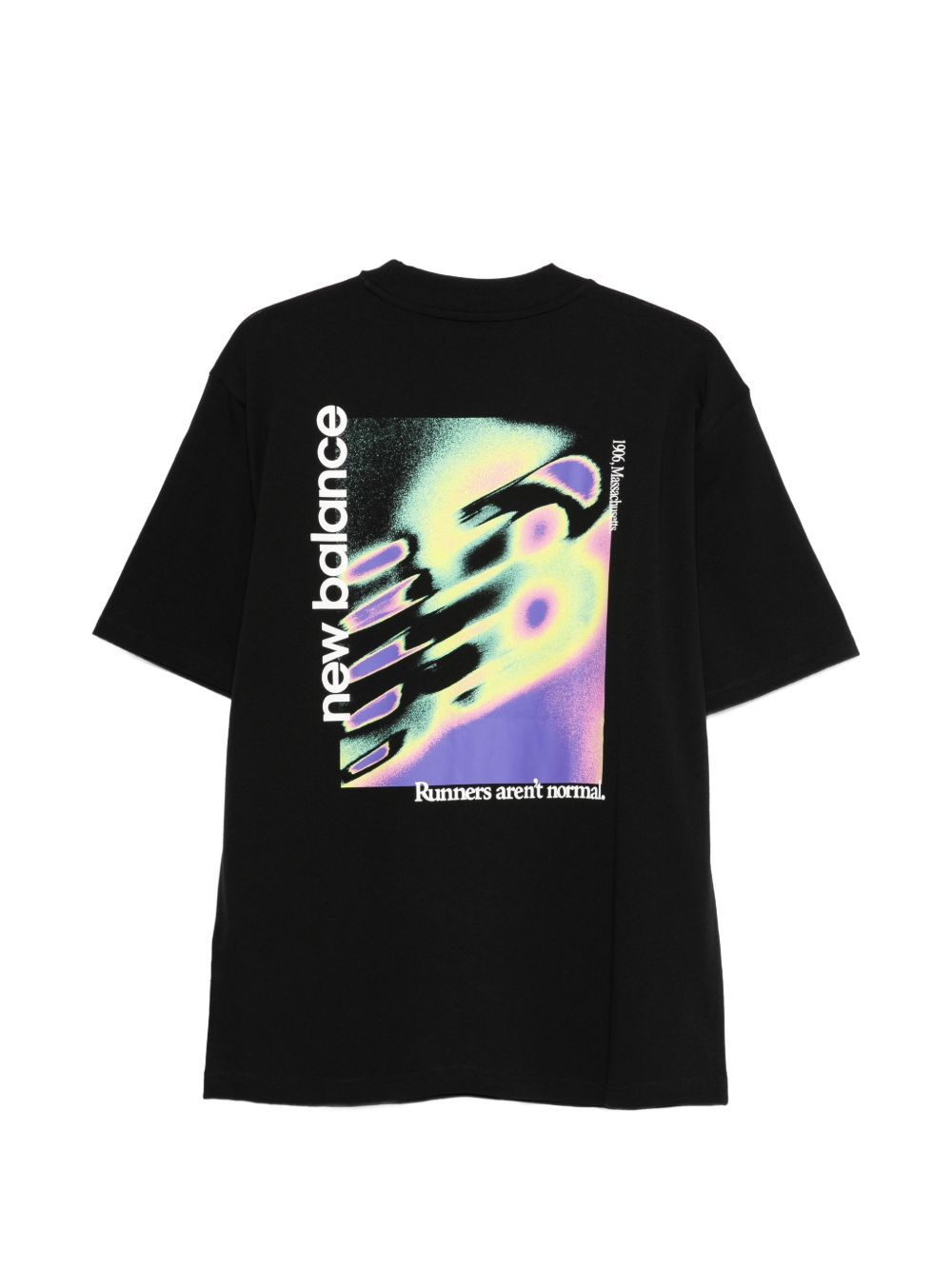 maglia classic tri-logo nera  NEW BALANCE