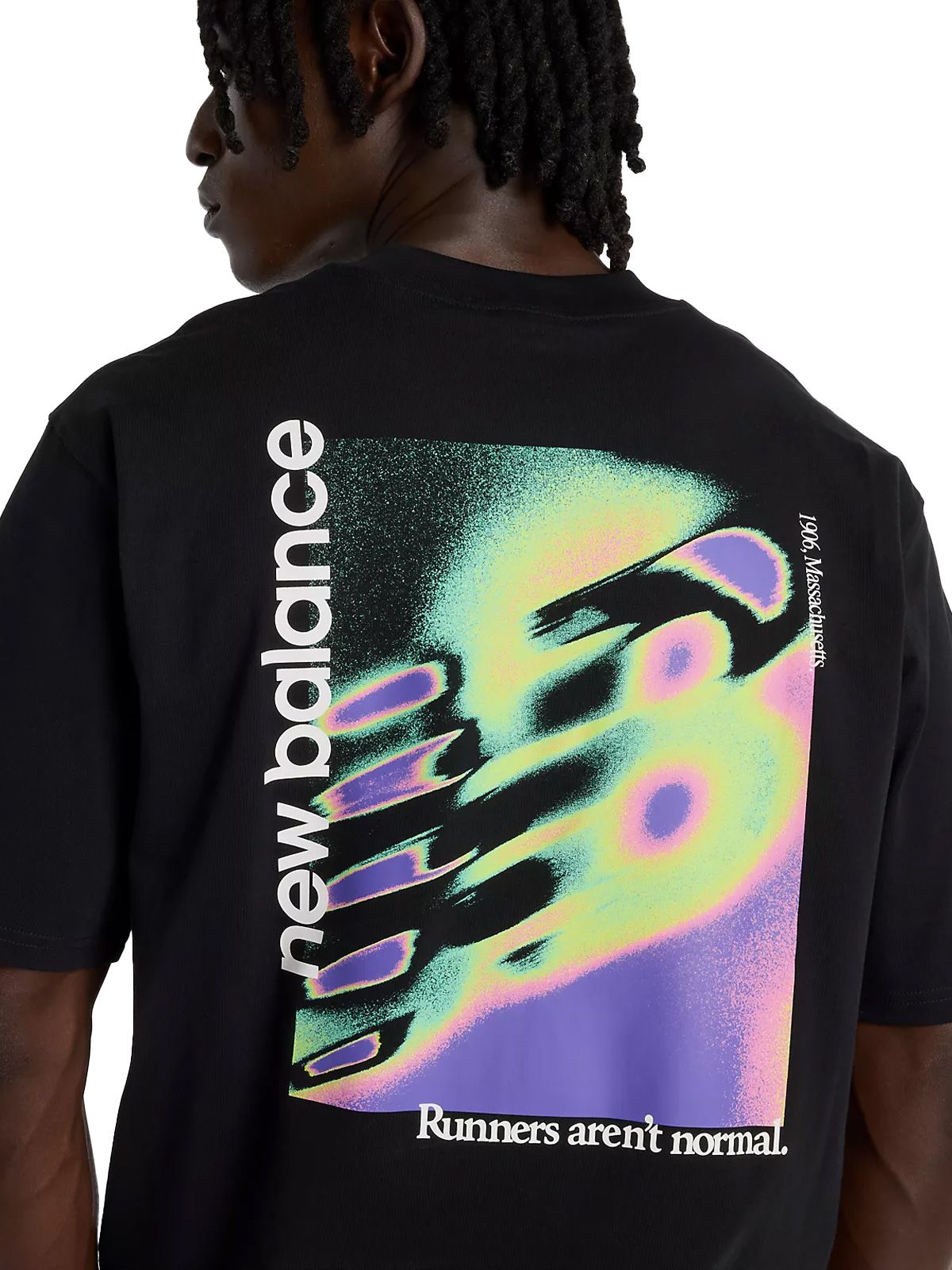 maglia classic tri-logo nera  NEW BALANCE