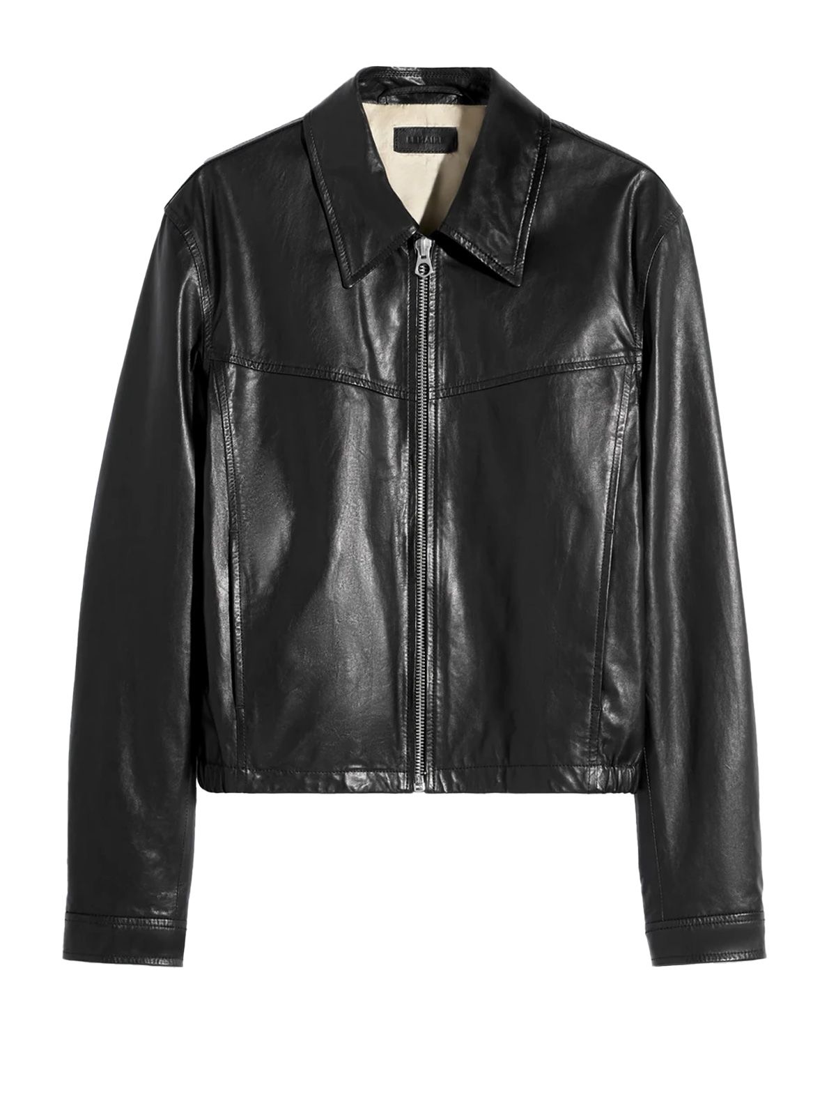 giubbotto da motociclista nero