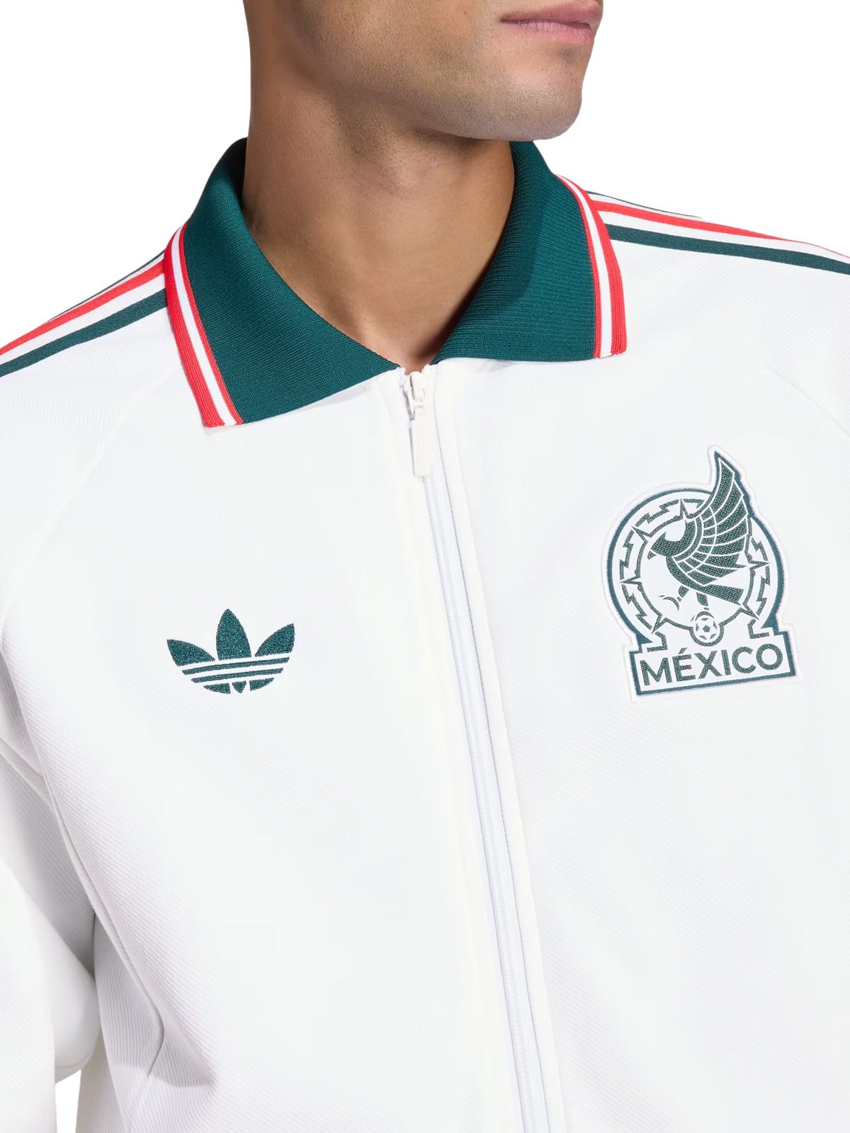 giacca anthem messico away reversibile jz6462 verde giacca uomo ADIDAS ORIGINALS
