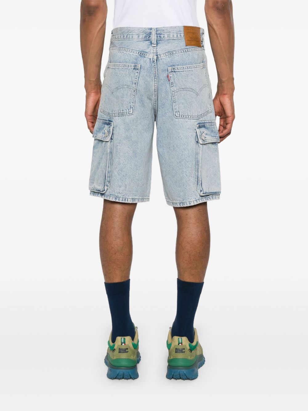 pantaloncini 478 baggy cargo blu LEVI'S