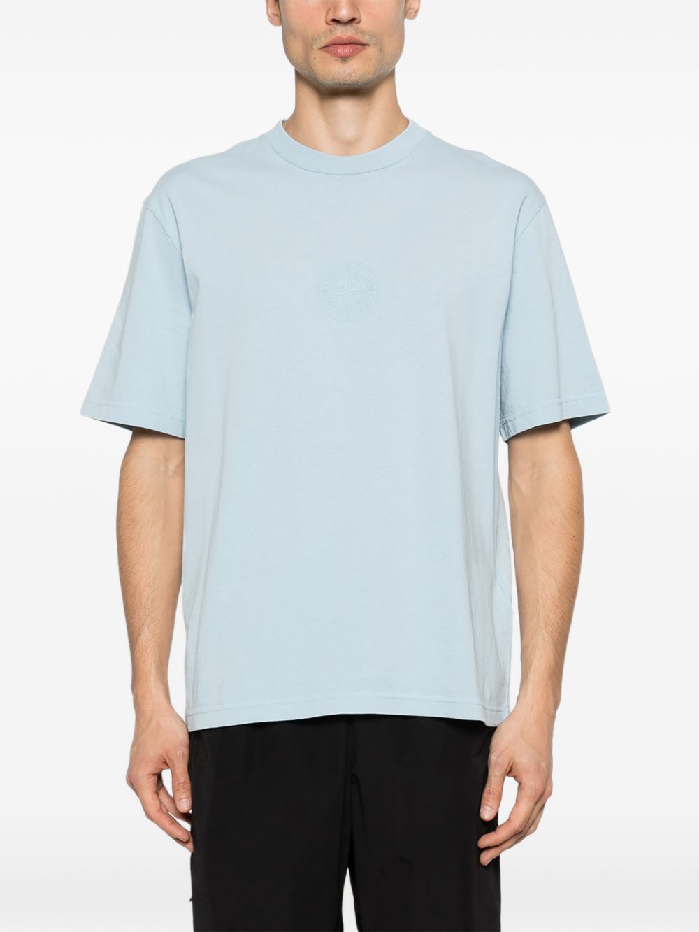 t-shirt dust blue  STONE ISLAND