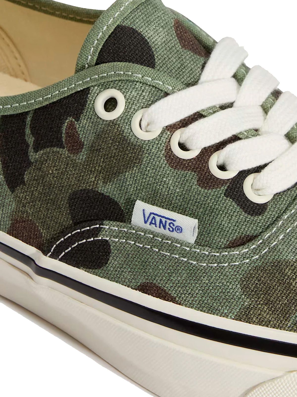 sneakers premium authentic camouflage verde bosco / marrone sneakers - uomo VANS