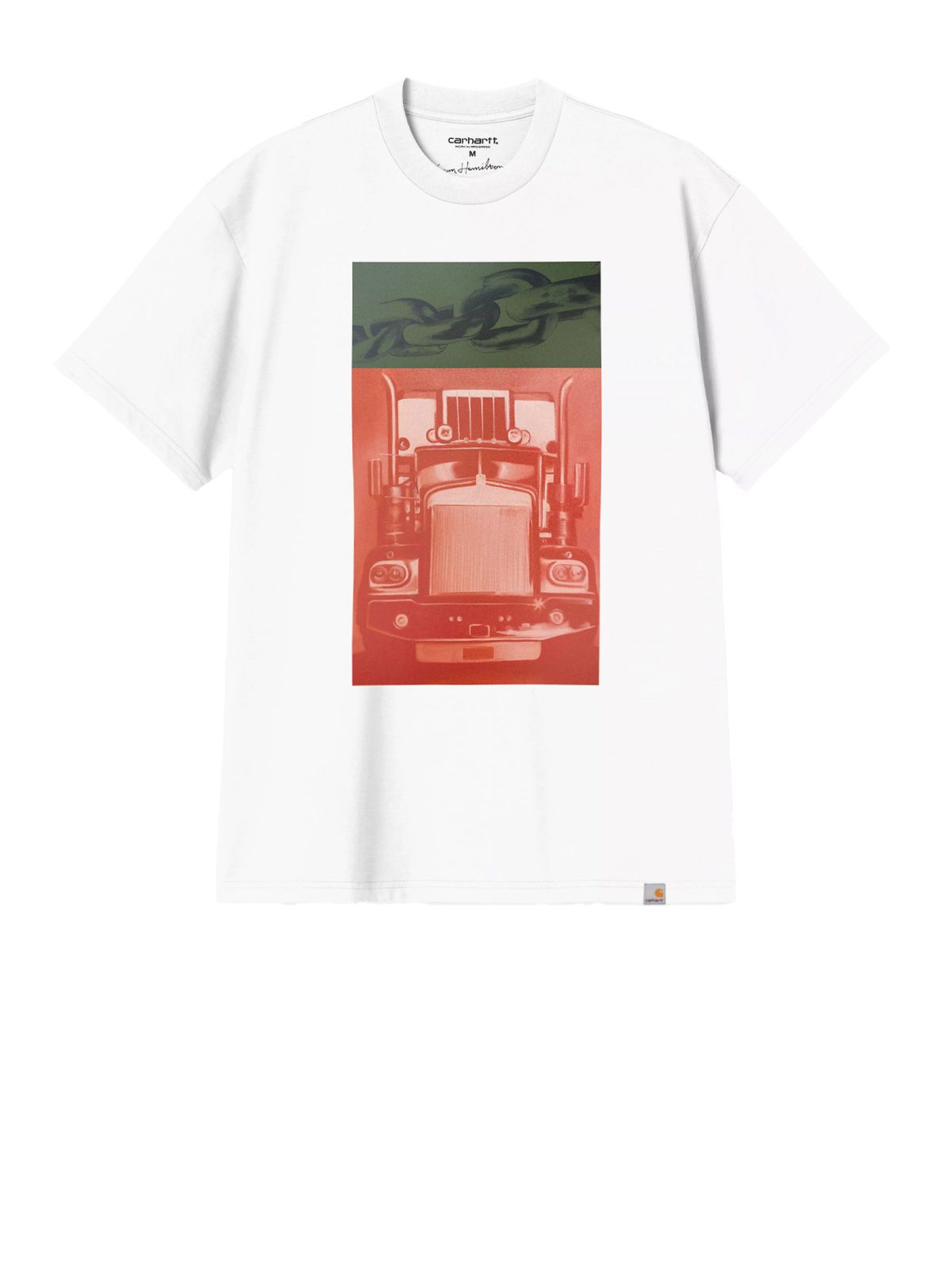 t-shirt hamilton white 