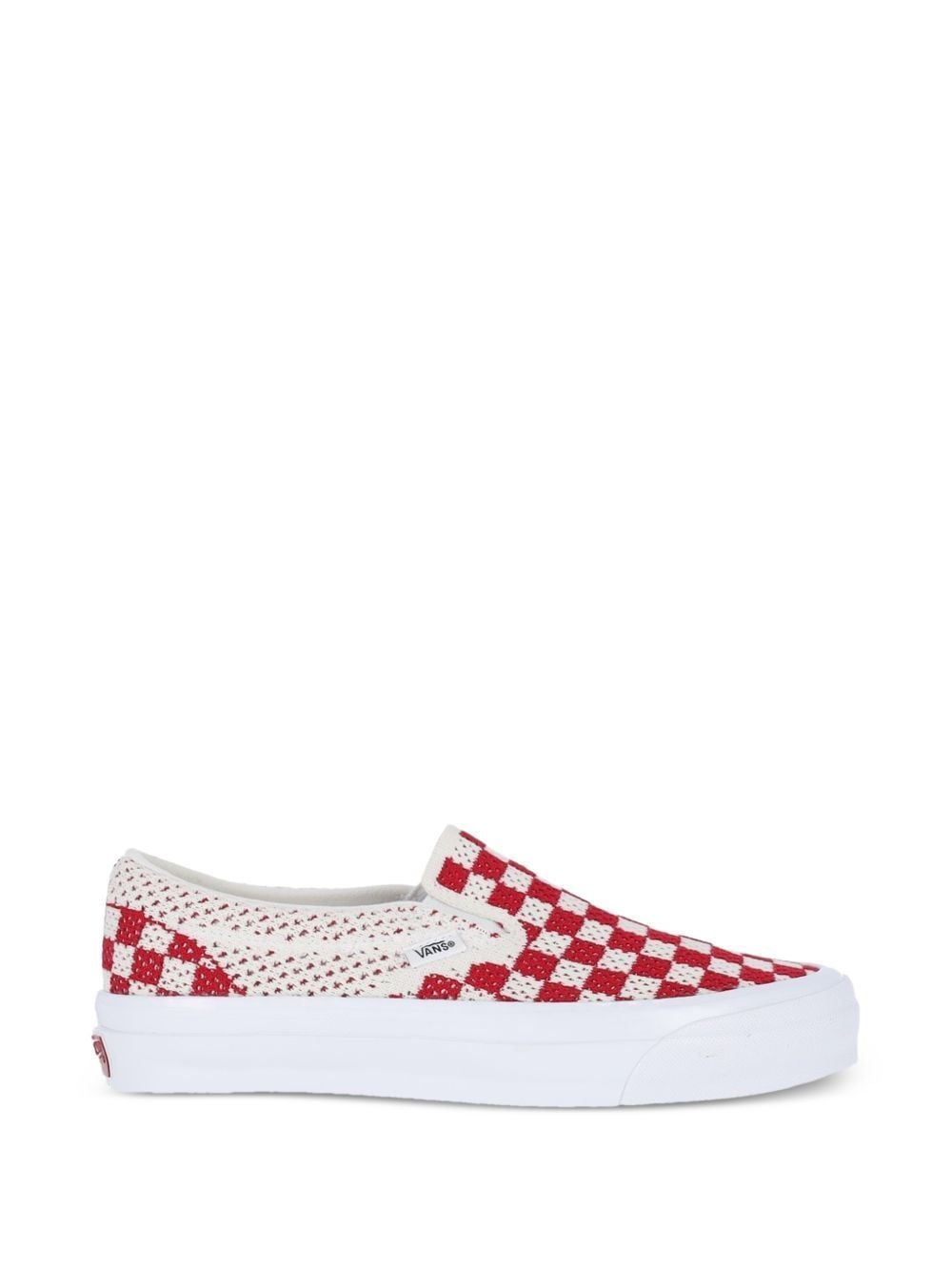 sneakers classic slip on red