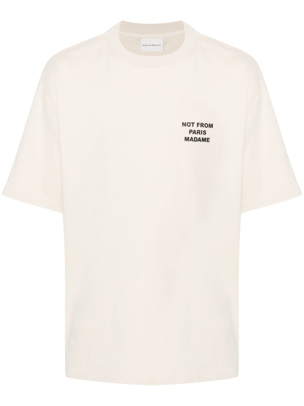 t-shirt slogan mastic t-shirt - uomo