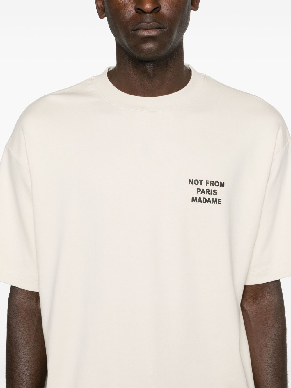 t-shirt slogan mastic t-shirt - uomo DROLE DE MONSIEUR