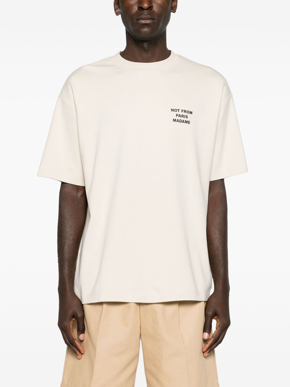 t-shirt slogan mastic t-shirt - uomo DROLE DE MONSIEUR