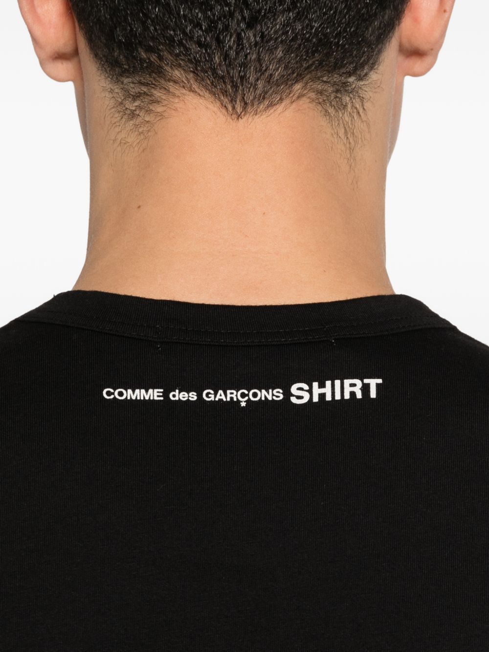 t-shirt nera  COMME DES GARCONS SHIRT