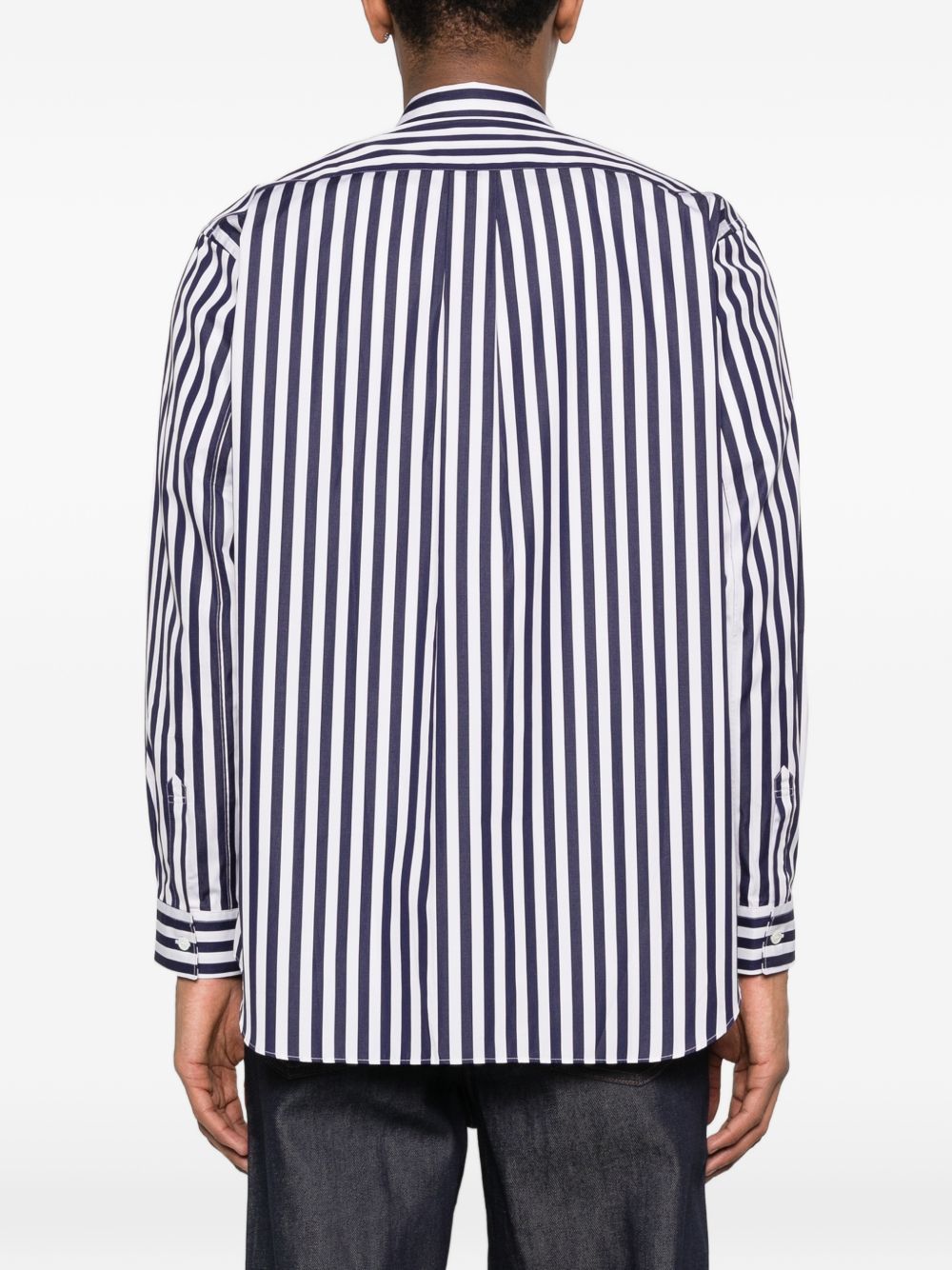 camicia a righe blu/bianca  COMME DES GARCONS SHIRT