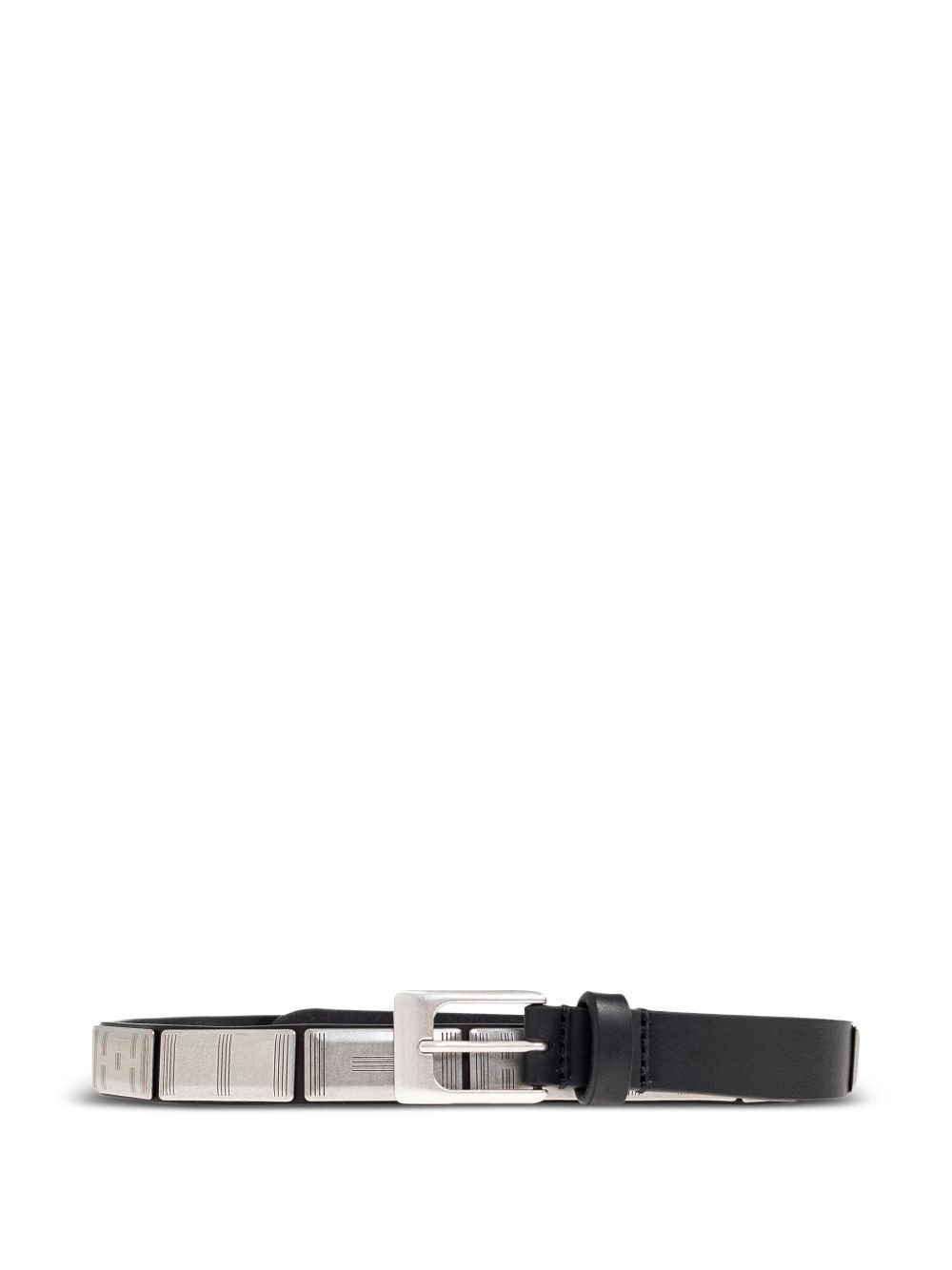 belt buffalo studs black 