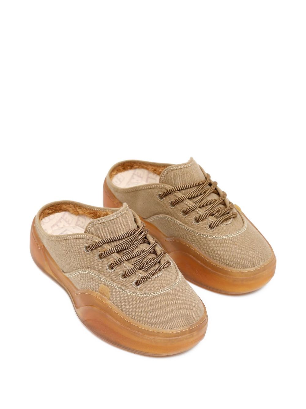 low skate mules light marroni sabot - uomo ERL