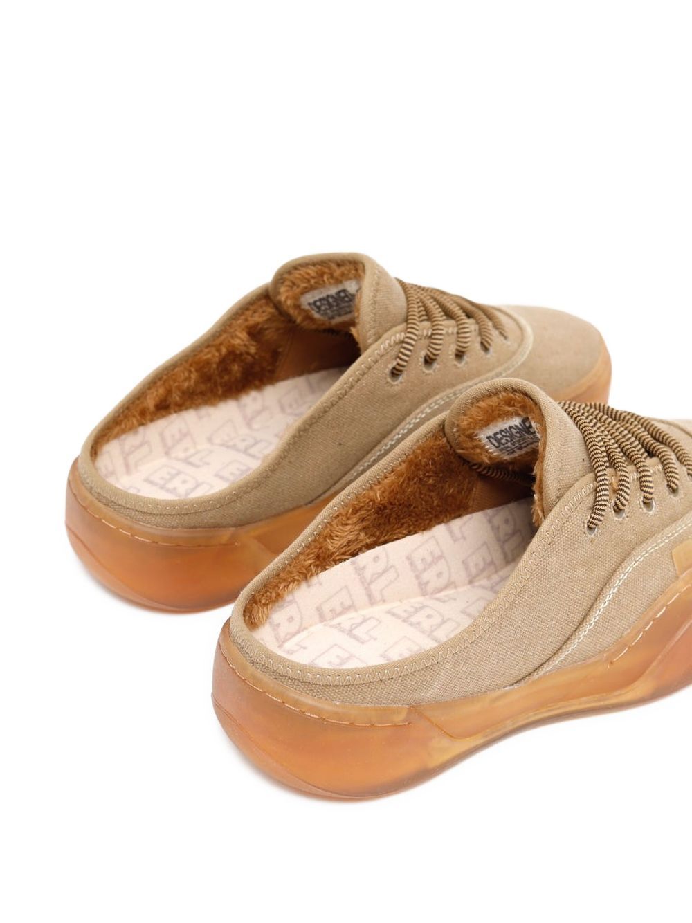 low skate mules light marroni sabot - uomo ERL