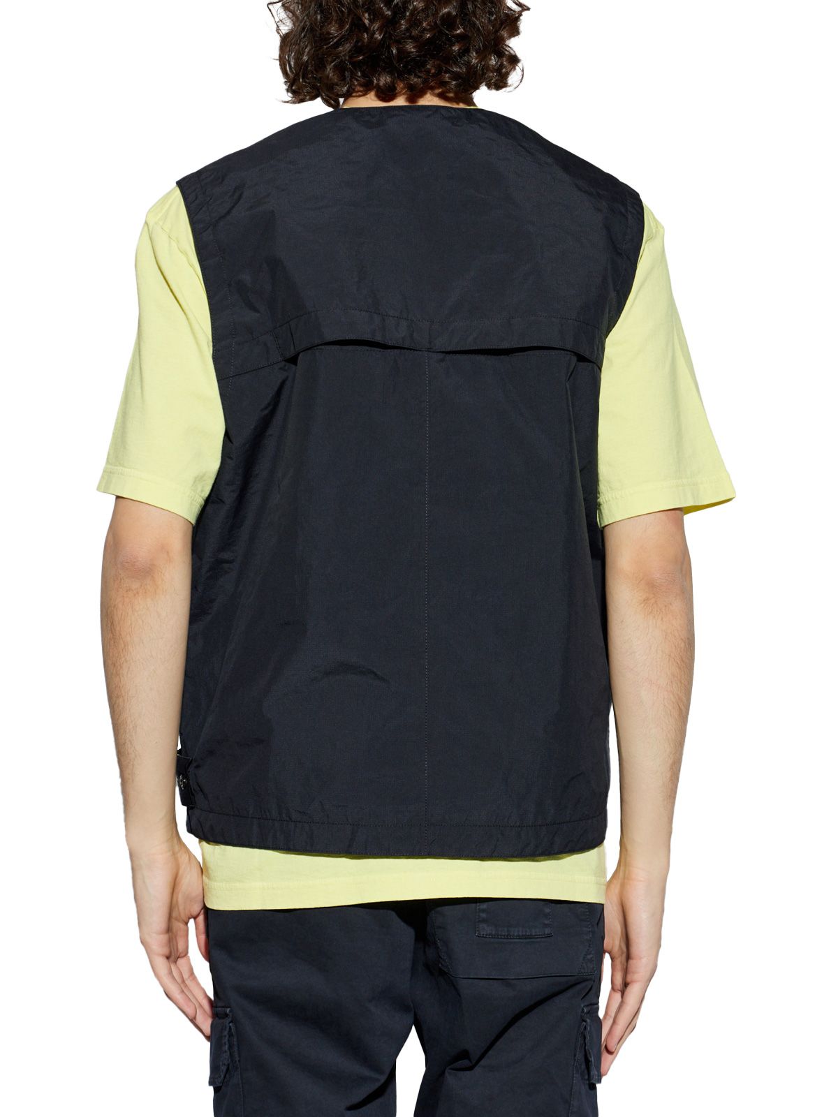 gilet vest nero  STONE ISLAND
