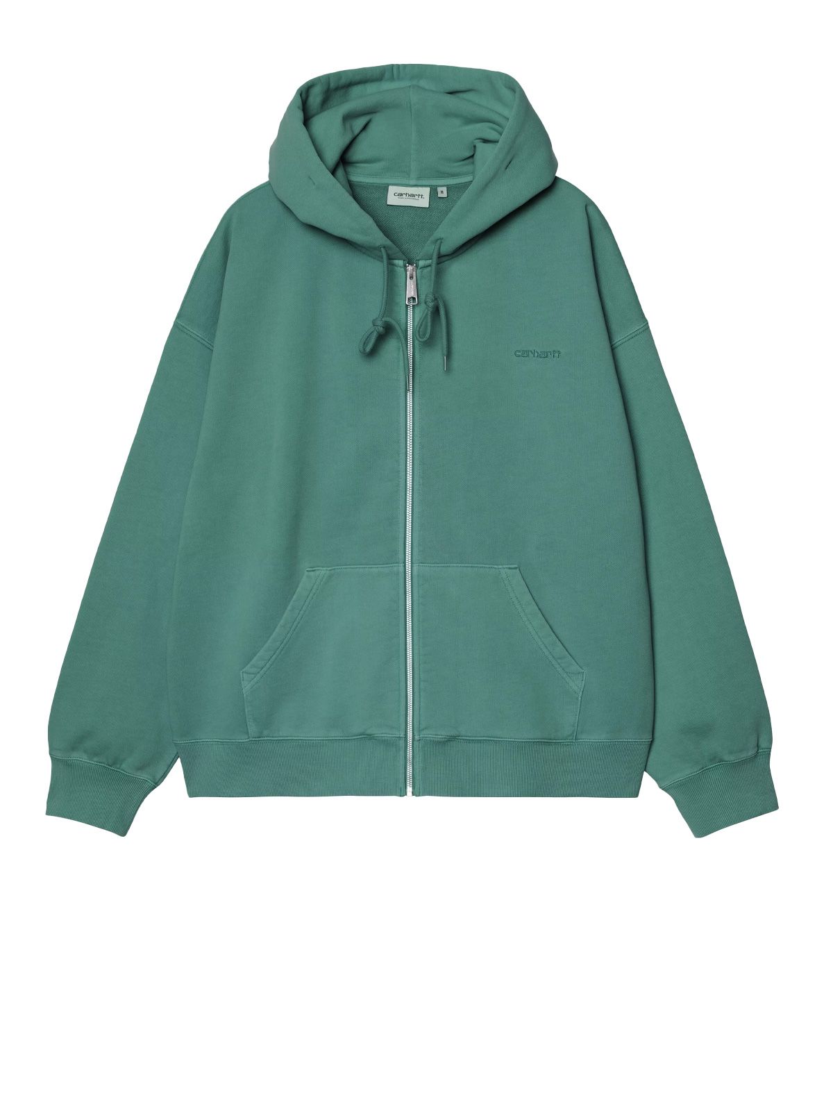 hooded benton sweat jacket green 