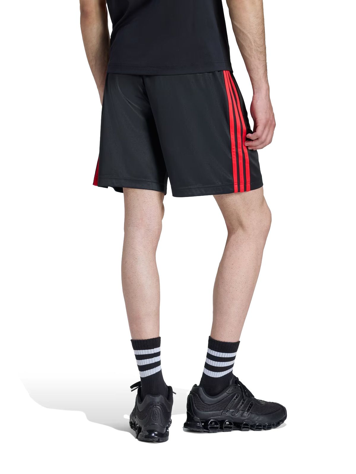 teamgeist adicolor heritage shorts kd5871 black shorts - men ADIDAS ORIGINALS