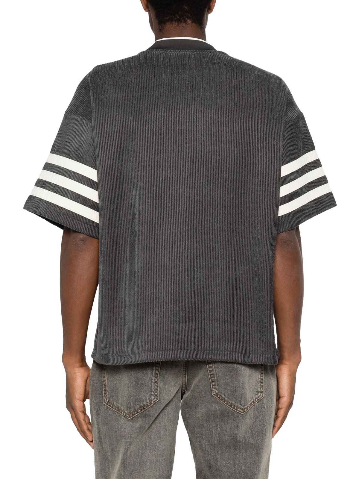 maglia da calcio heritage in maglia ku9192 nero / bianco maglie - uomo ADIDAS ORIGINALS