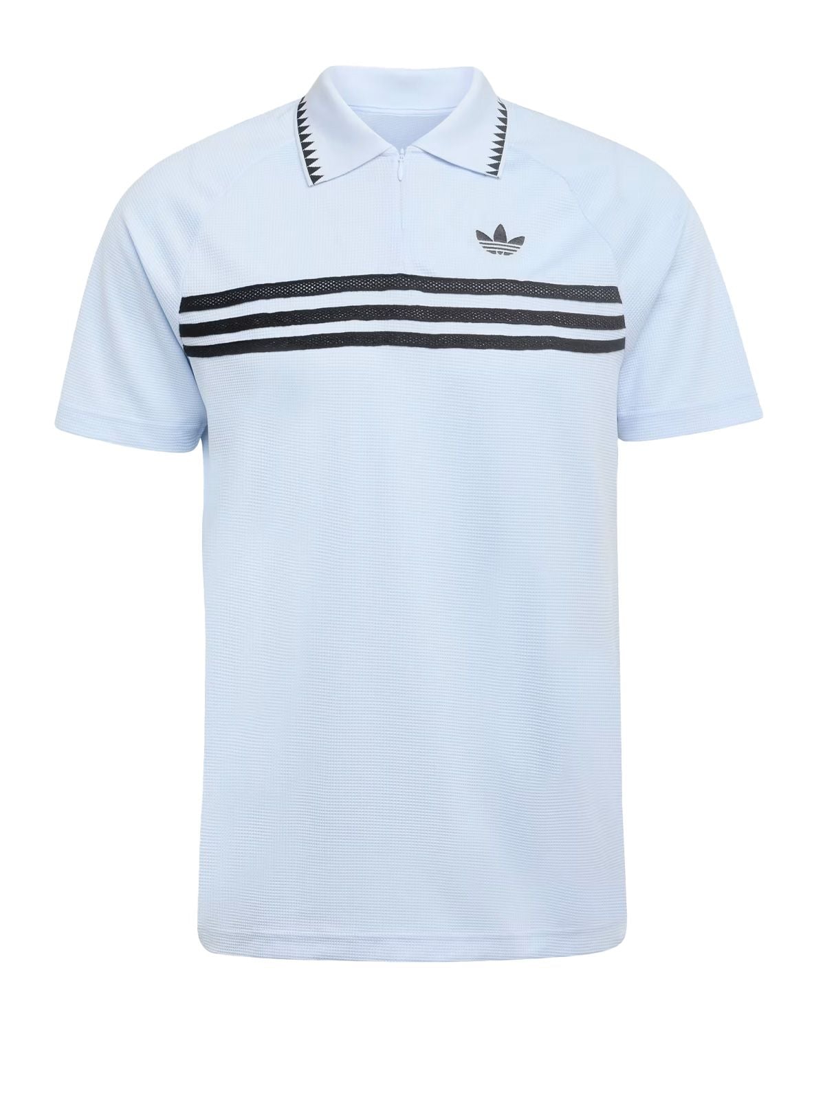 chest stripes slim fit pique polo shirt ke3356 white polo shirt - men