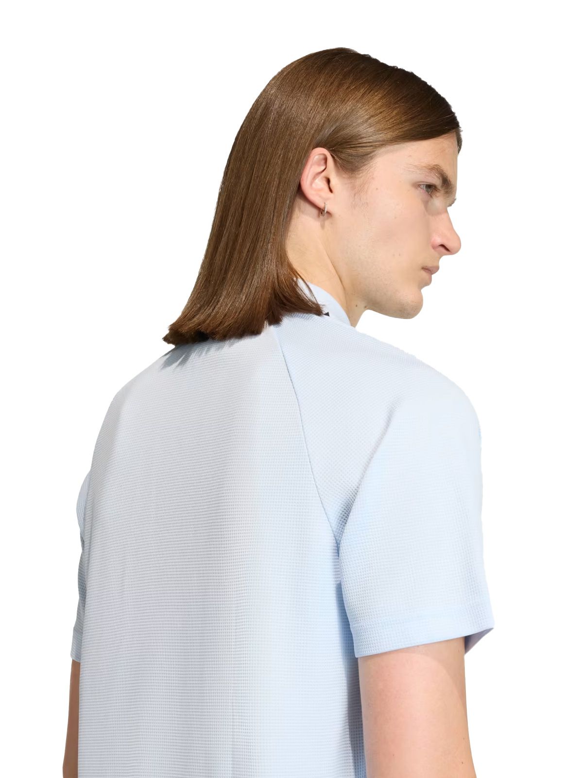 chest stripes slim fit pique polo shirt ke3356 white polo shirt - men ADIDAS ORIGINALS
