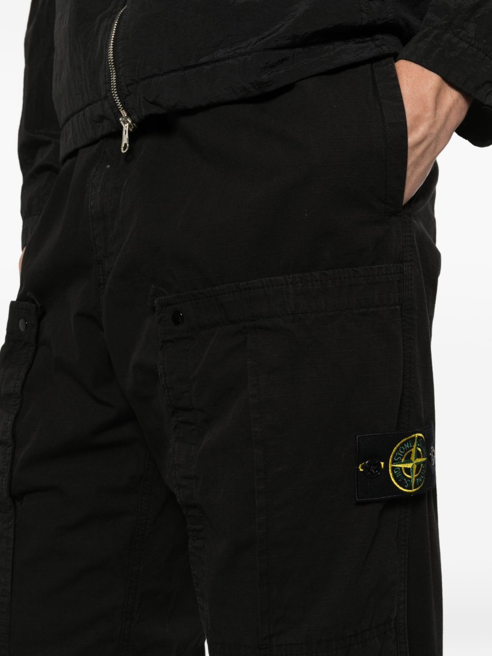 trousers black  STONE ISLAND