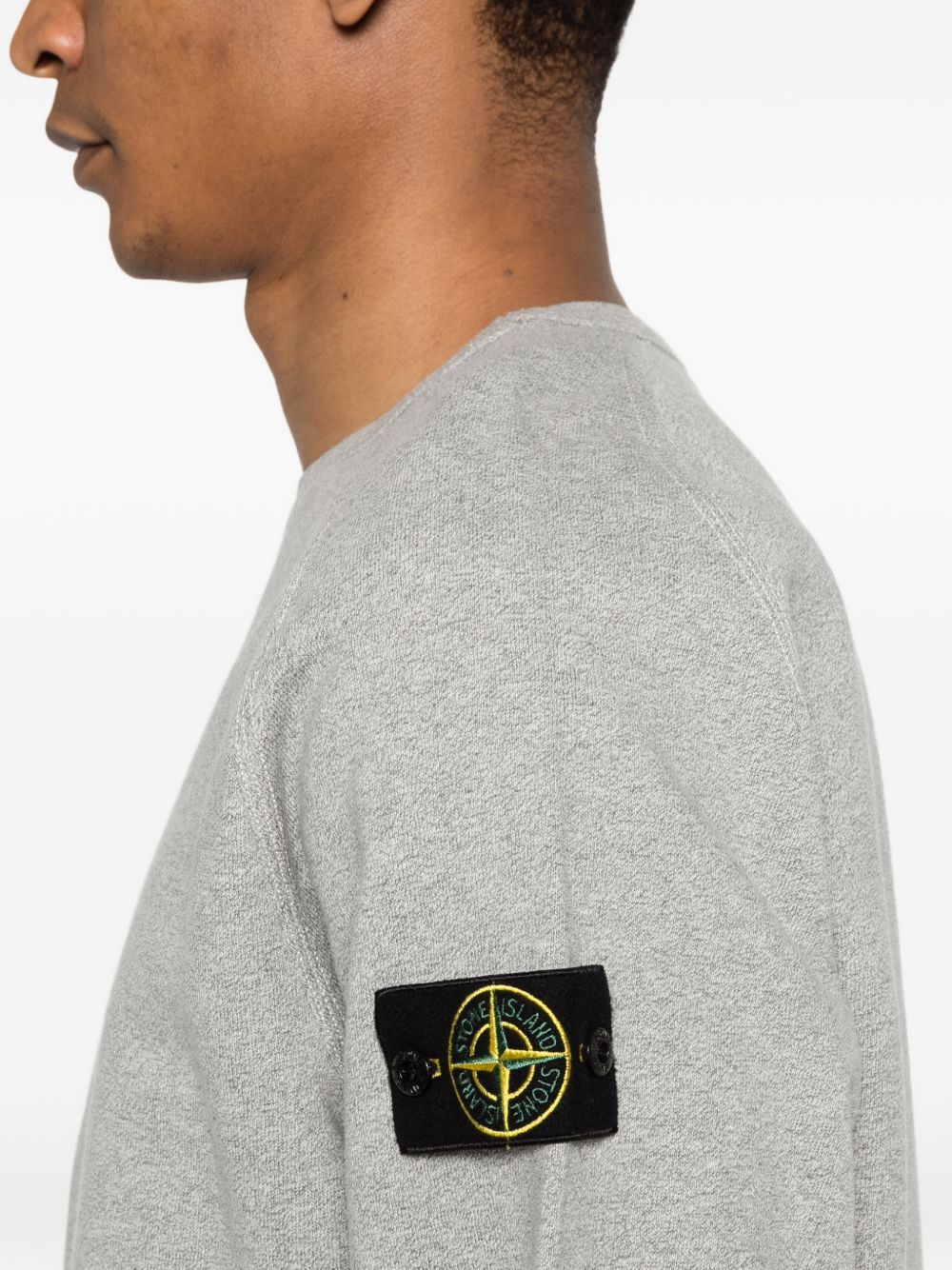 felpa grigia STONE ISLAND