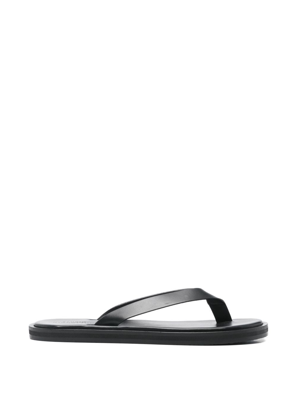 sandali infradito footbed thong neri 