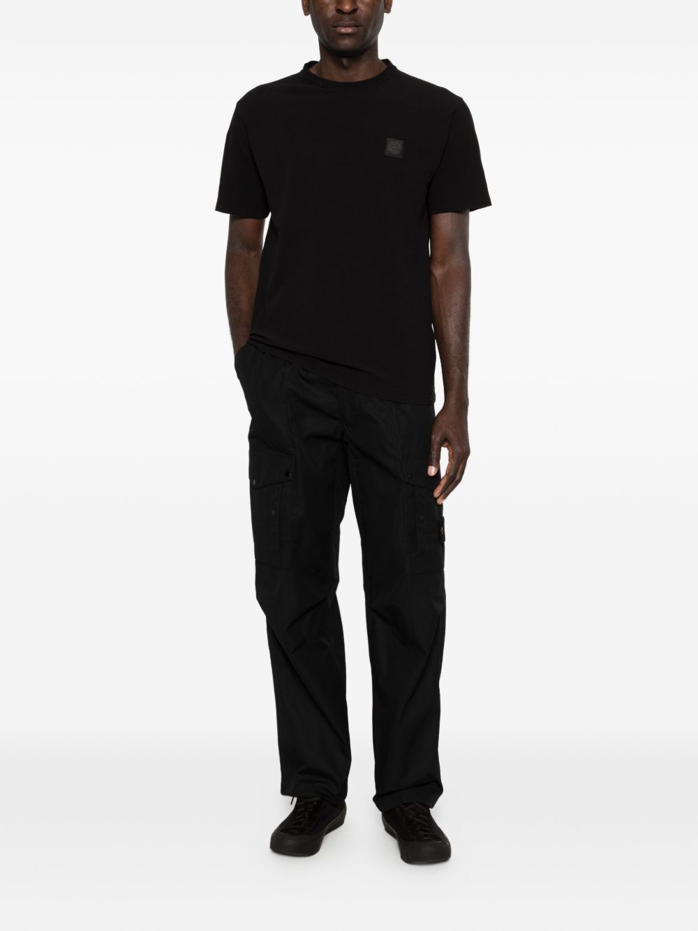 trousers black  STONE ISLAND