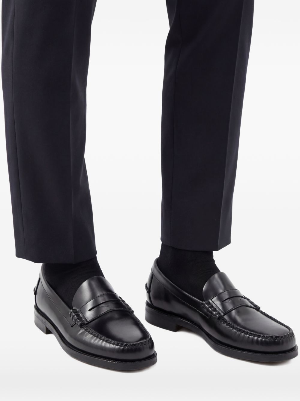 mocassini classic dan cuciti a mano 7000300 testa di moro mocassini - uomo SEBAGO