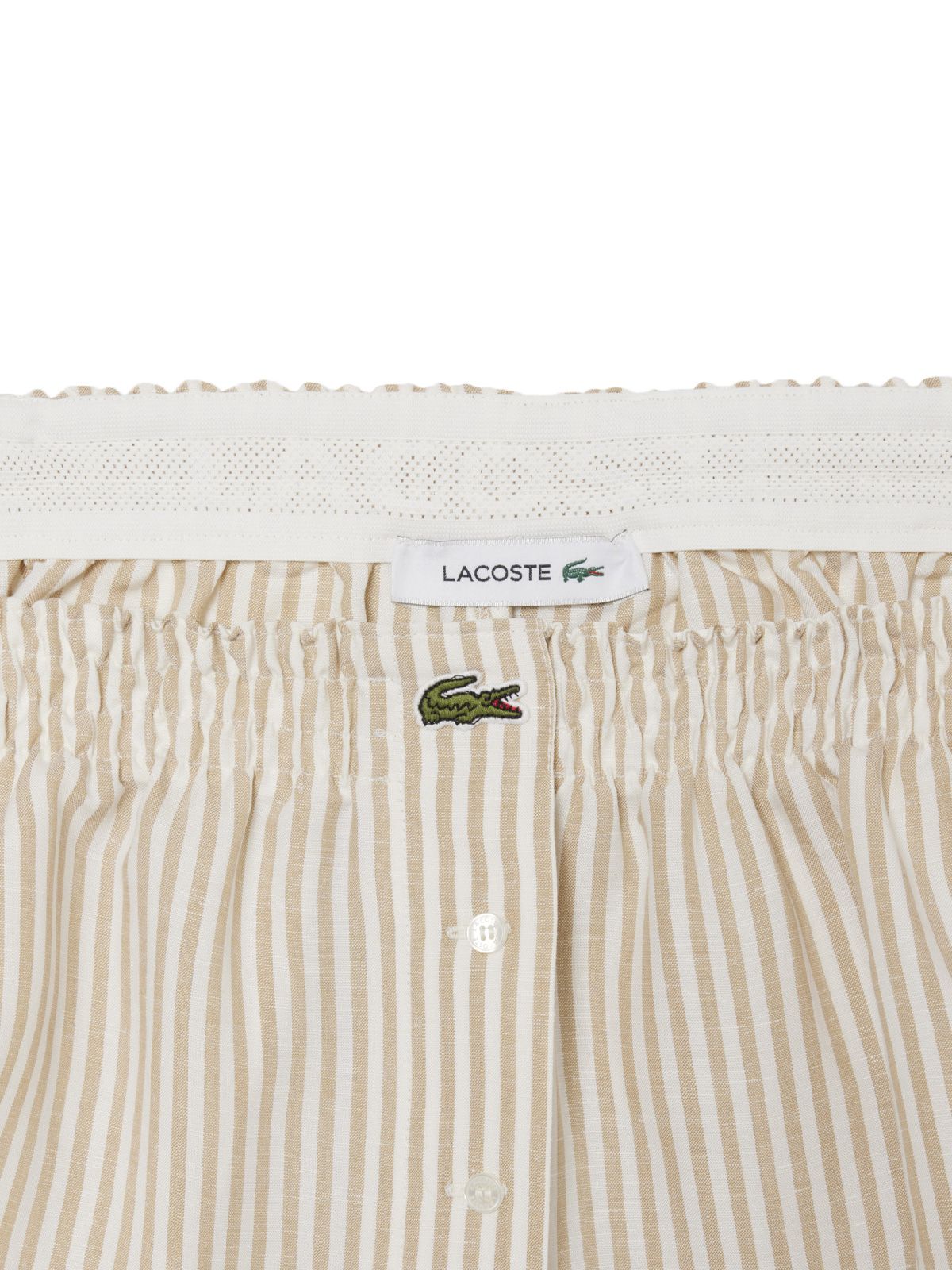 Pantaloncini beige LACOSTE