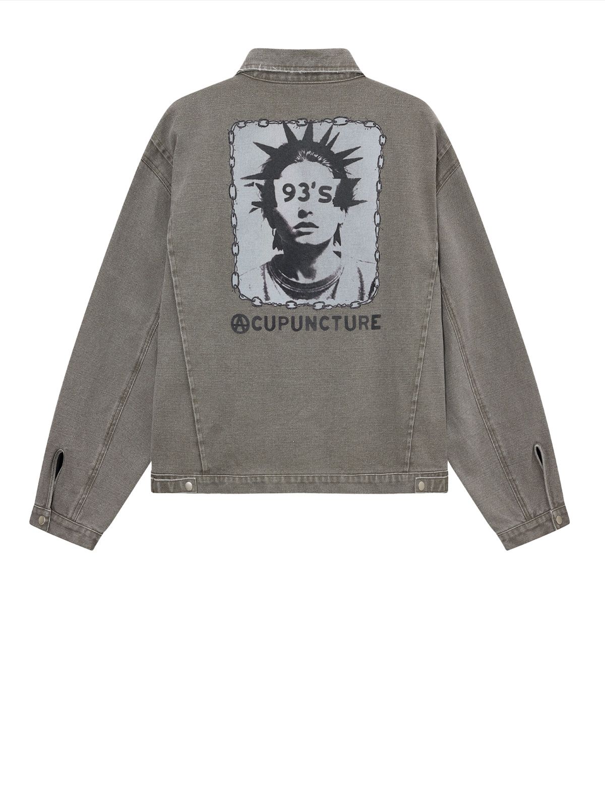 jacket punker black  ACUPUNCTURE