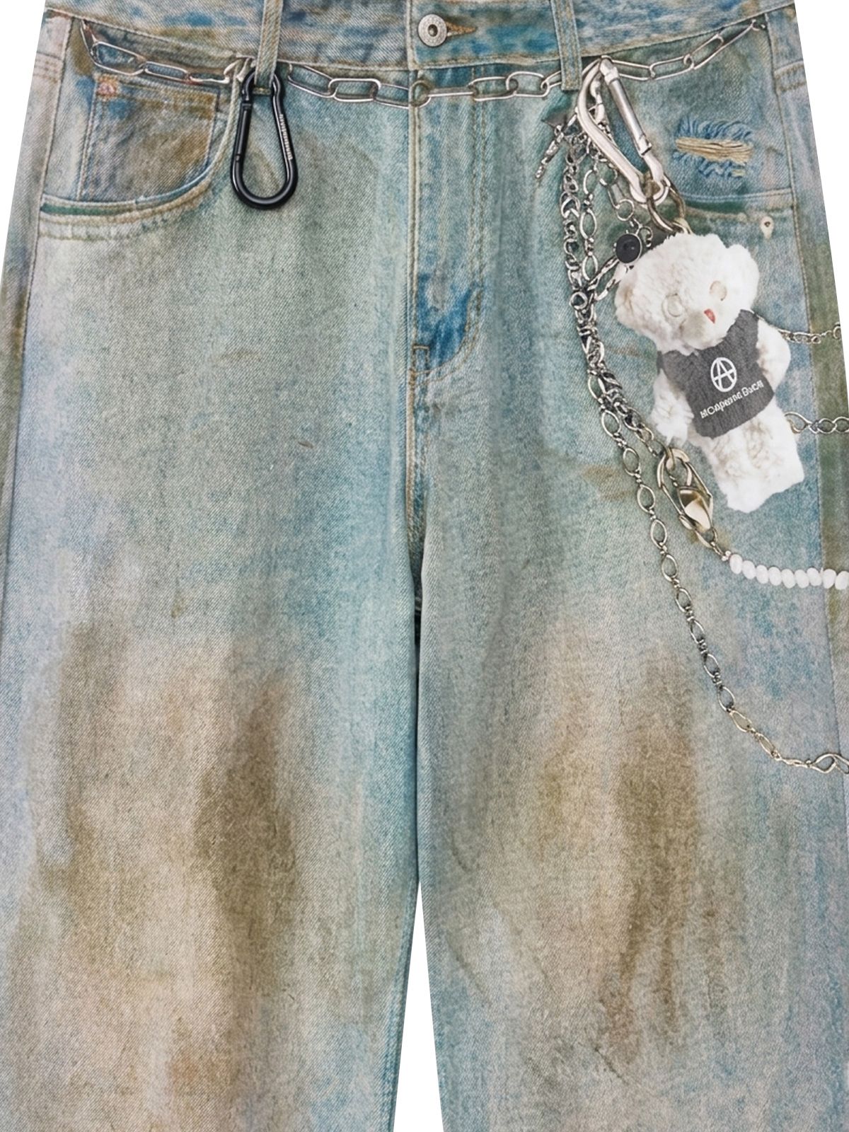 jeans blue ACUPUNCTURE