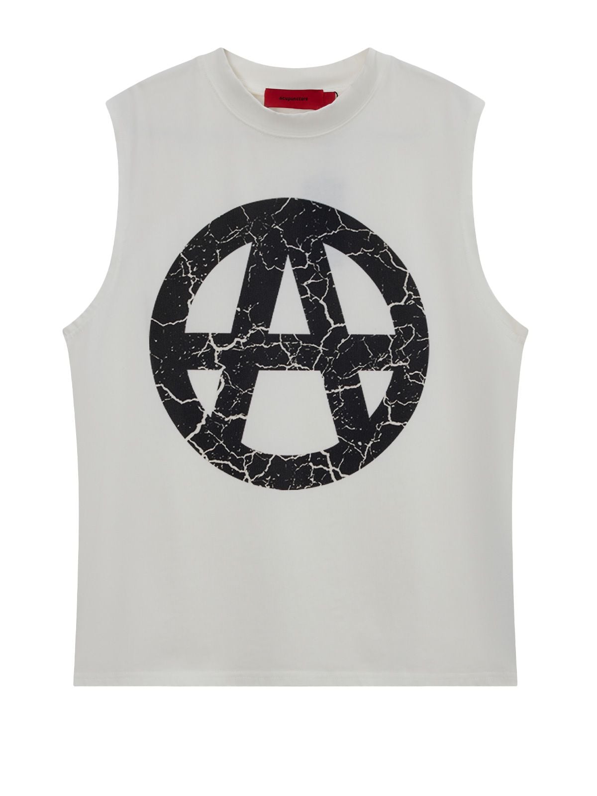 maglia a maniche lunghe anarchy bianco