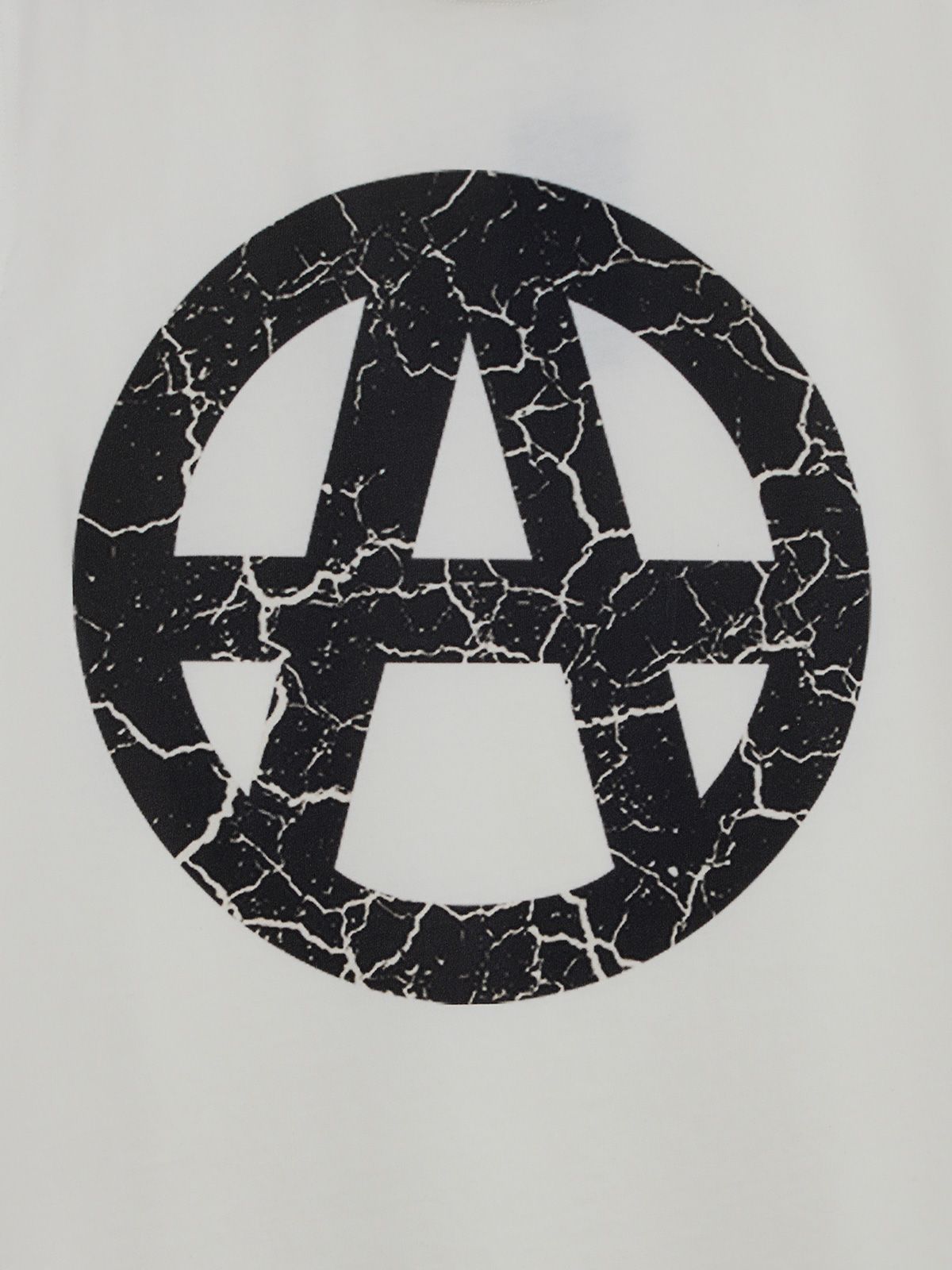 sleeveless anarchy white  ACUPUNCTURE