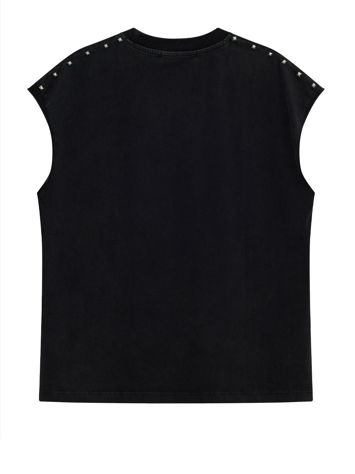 maglia a maniche lunghe studded metal nera  ACUPUNCTURE